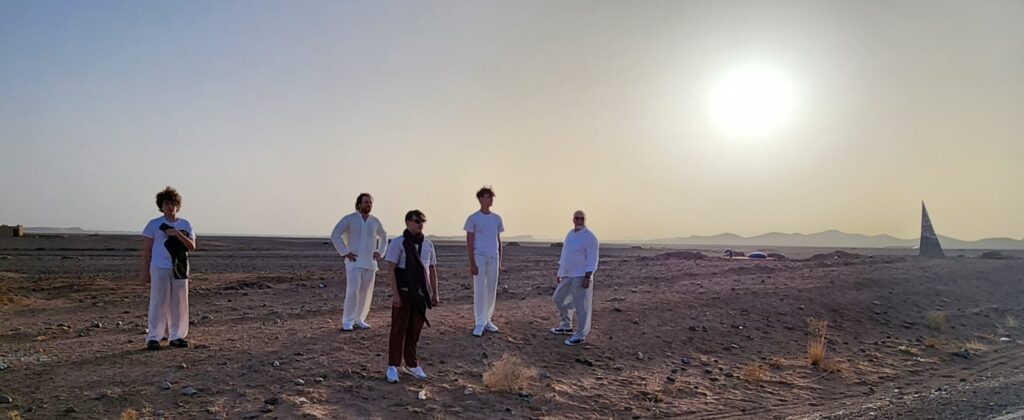 Bette Ursini Family outside